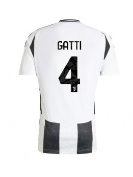 Juventus Federico Gatti #4 Replika Hemmakläder 2024-25 Kortärmad